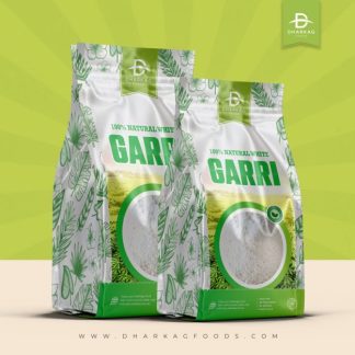DHARKAG FOODS WHITE GARRI (1KG)
