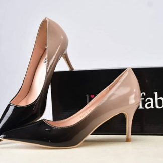 Ombre Diva Heels - Nude
