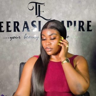 30 inches Sdd raw donor bone straight with 13by4 frontal