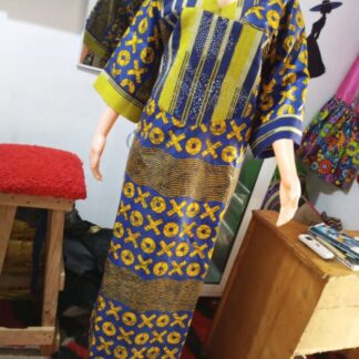 Bubu with Aso-oke