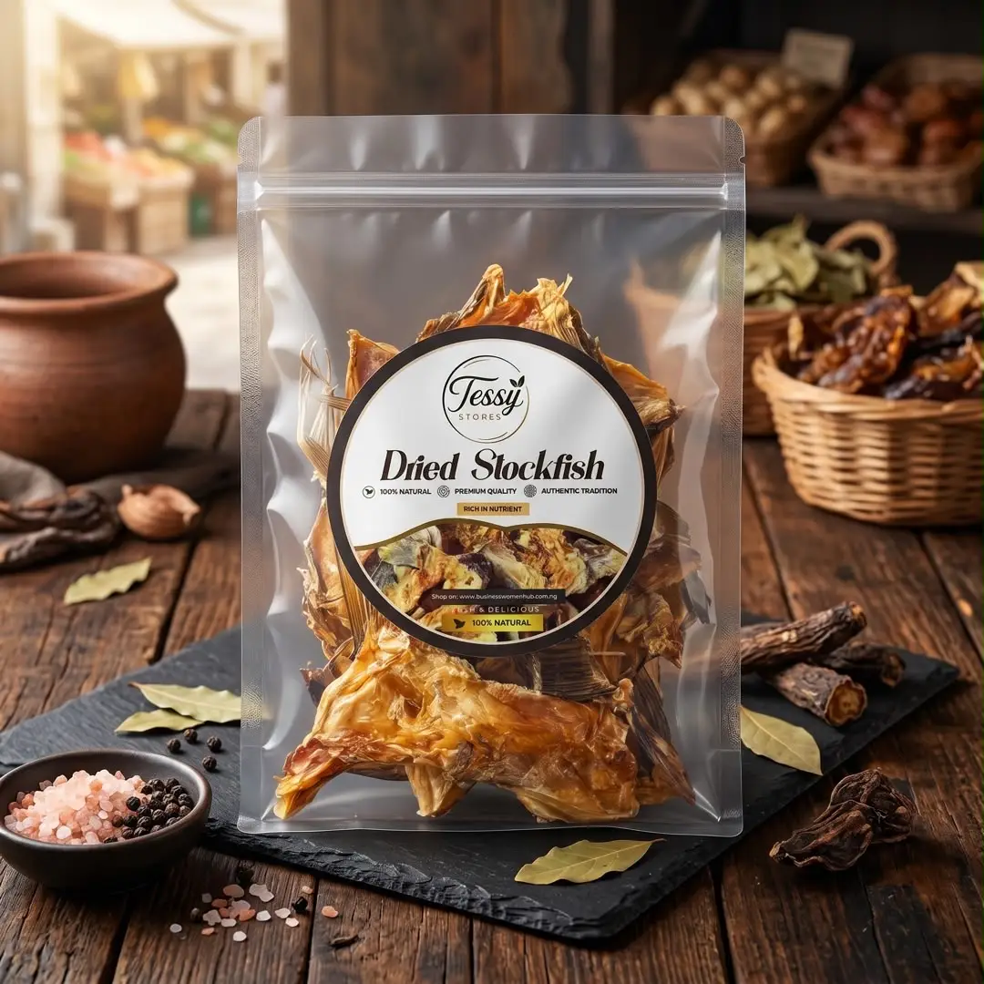 Dried Stock Fish (10 pieces) 1 Dried Stock Fish (10 pieces)