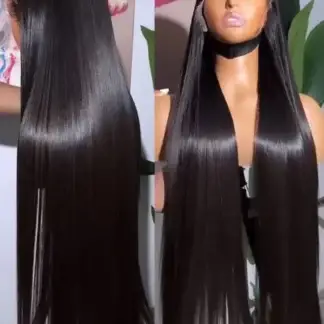 40 Inches SDD Bone Straight with 13 by 6 HD frontal