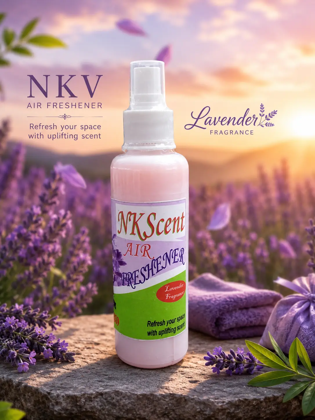 Nkscent Air freshener 250 ml Lavender Fragrance 1 Nkscent Air freshener 250 ml Lavender Fragrance