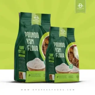 DHARKAG FOODS POUNDO YAM FLOUR 1KG