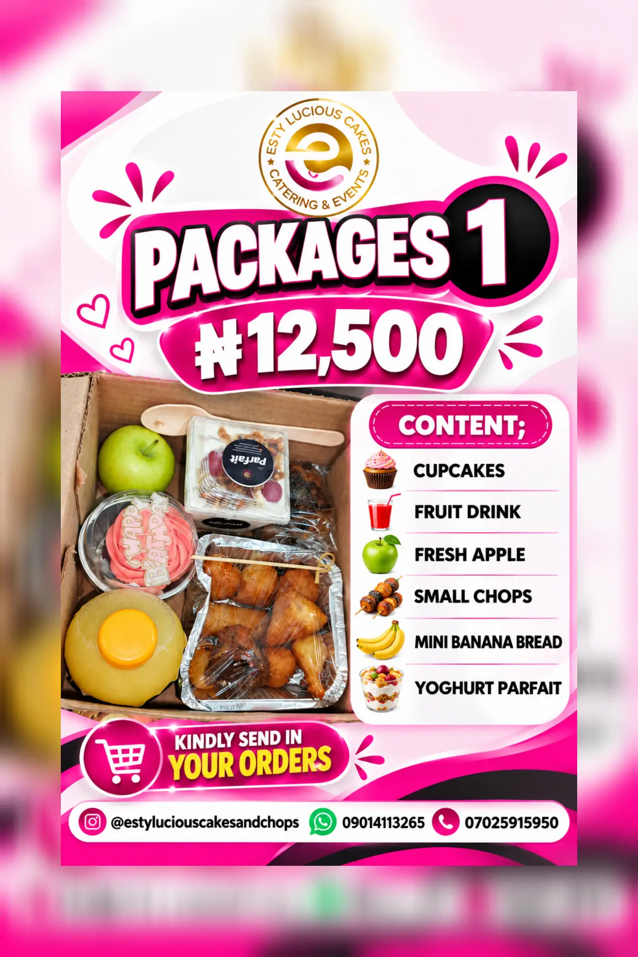 Celebration Food Box Package in Lagos | Small Chops & Treats 2 Celebration Food Box Package in Lagos | Small Chops & Treats - Image 2