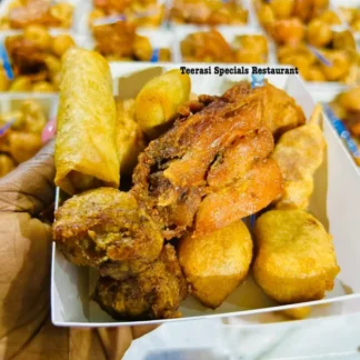 A dozen of small chops